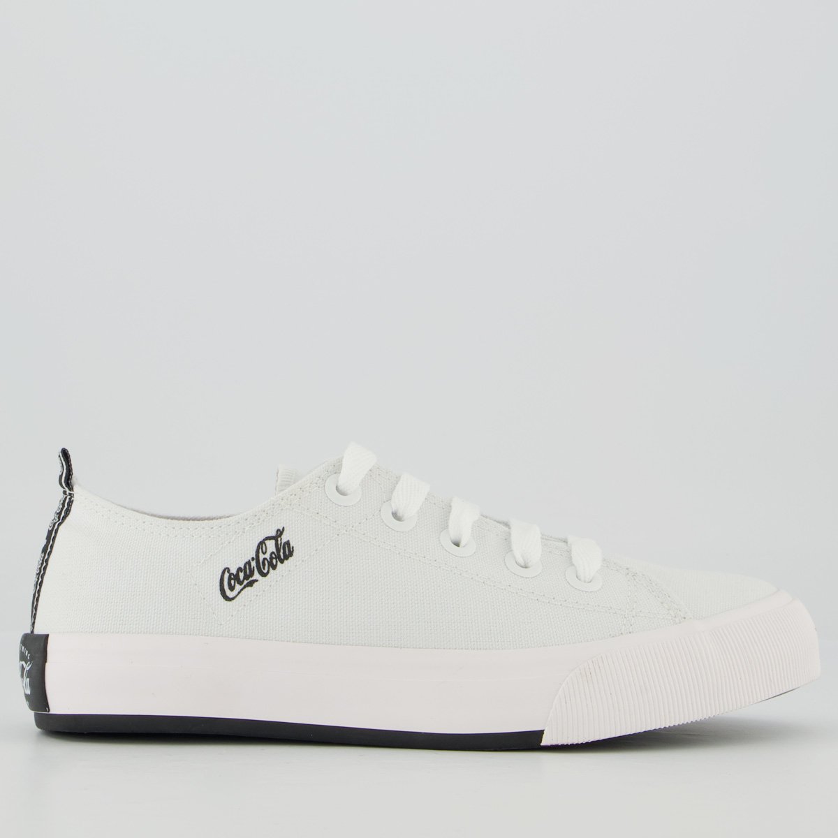 Tênis Coca Cola Atlanta Canvas Coke Feminino Branco