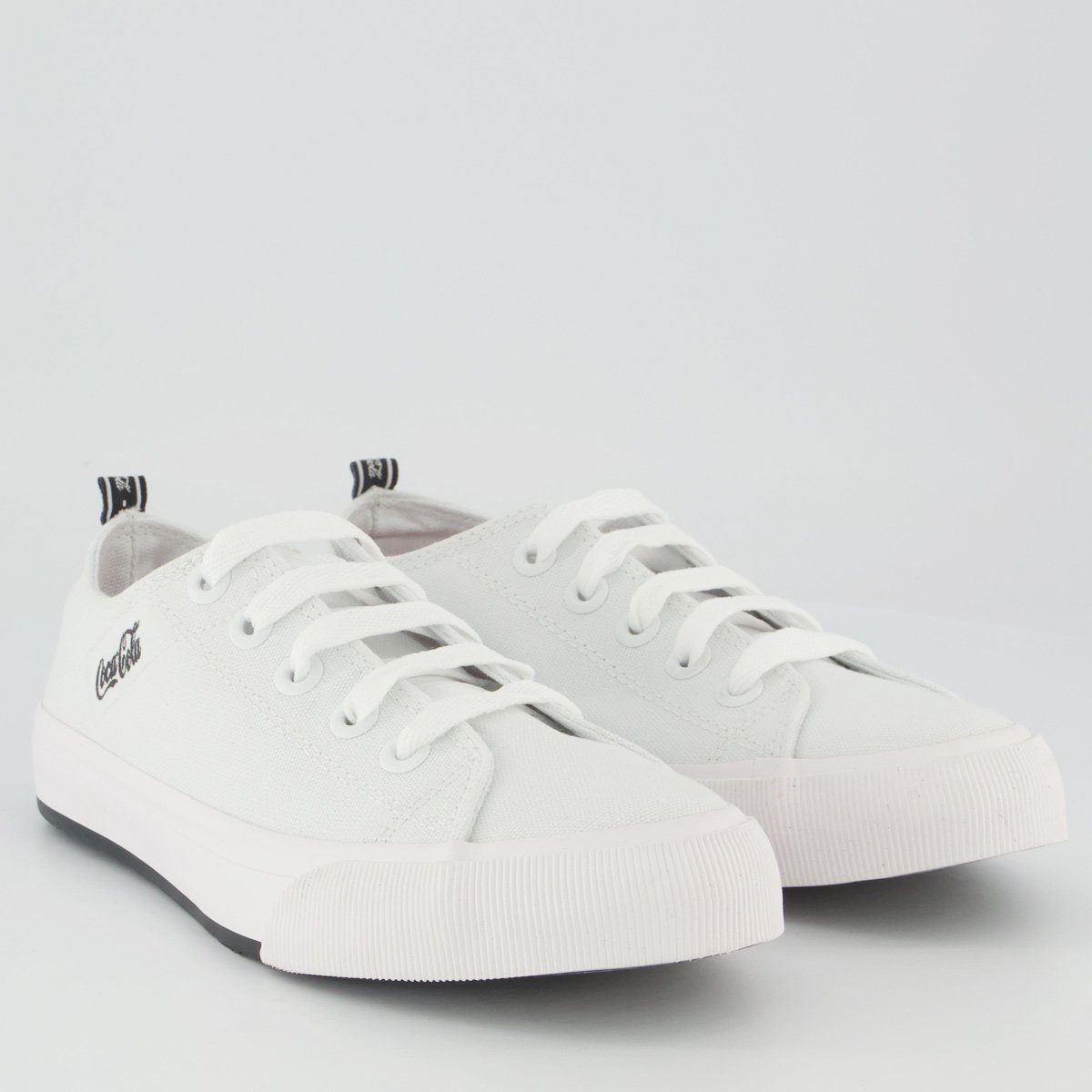 Tênis Coca Cola Atlanta Canvas Coke Feminino Branco Branco 2