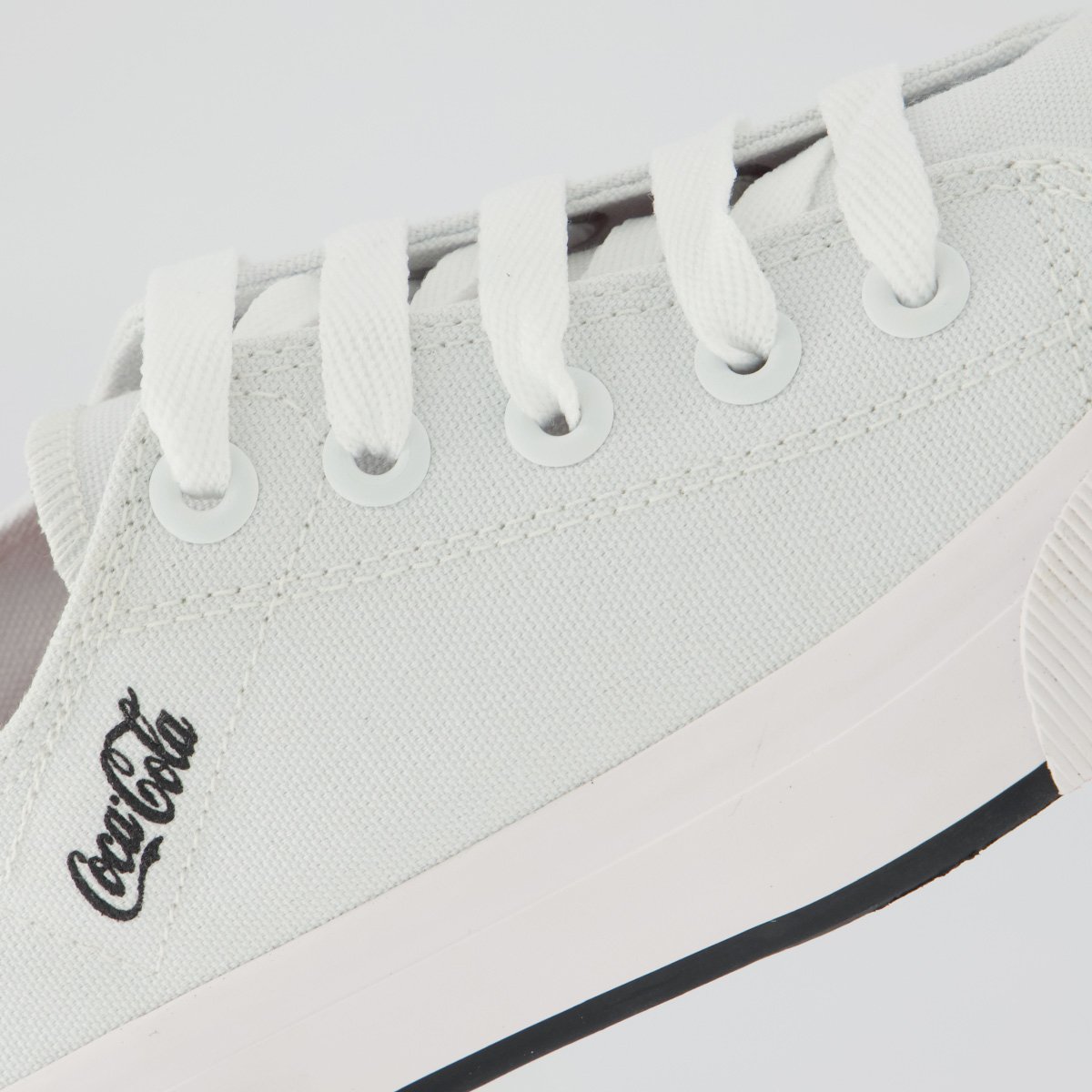 Tênis Coca Cola Atlanta Canvas Coke Feminino Branco Branco 7