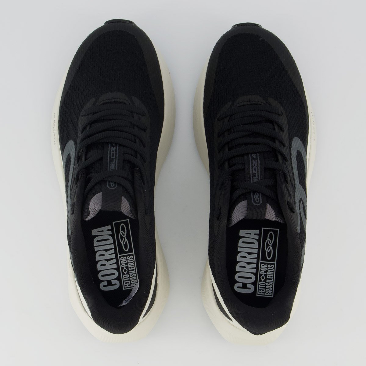 Tênis Olympikus Veloz 4 Feminino Preto Preto 4