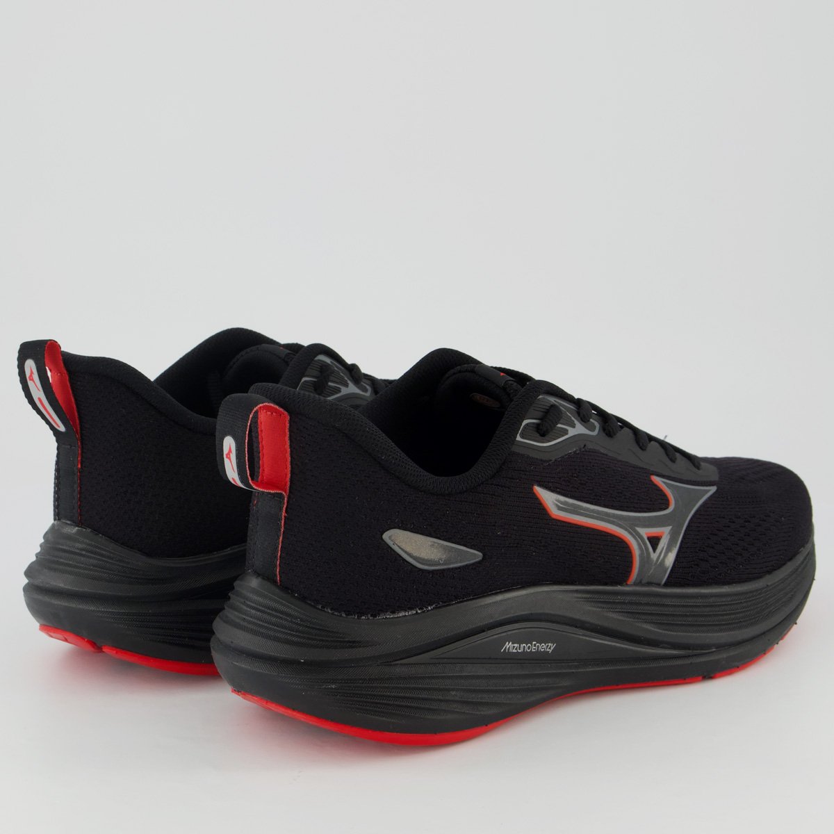 Tênis Mizuno Enigma 3 Preto e Vermelho Preto 3