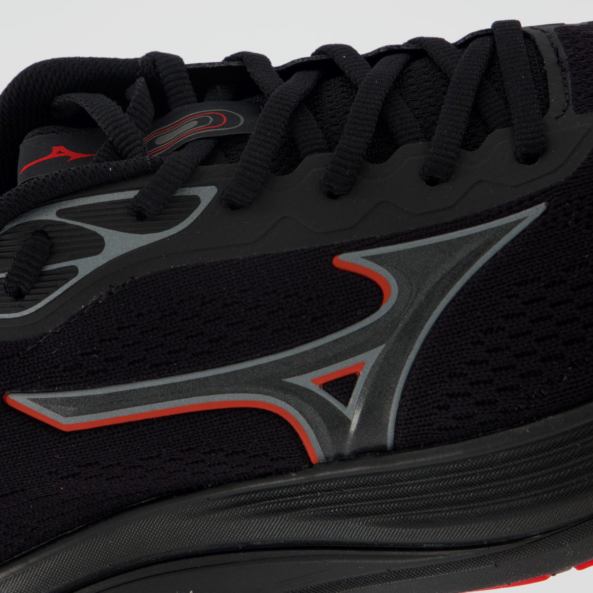 Tênis Mizuno Enigma 3 Preto e Vermelho Preto 7