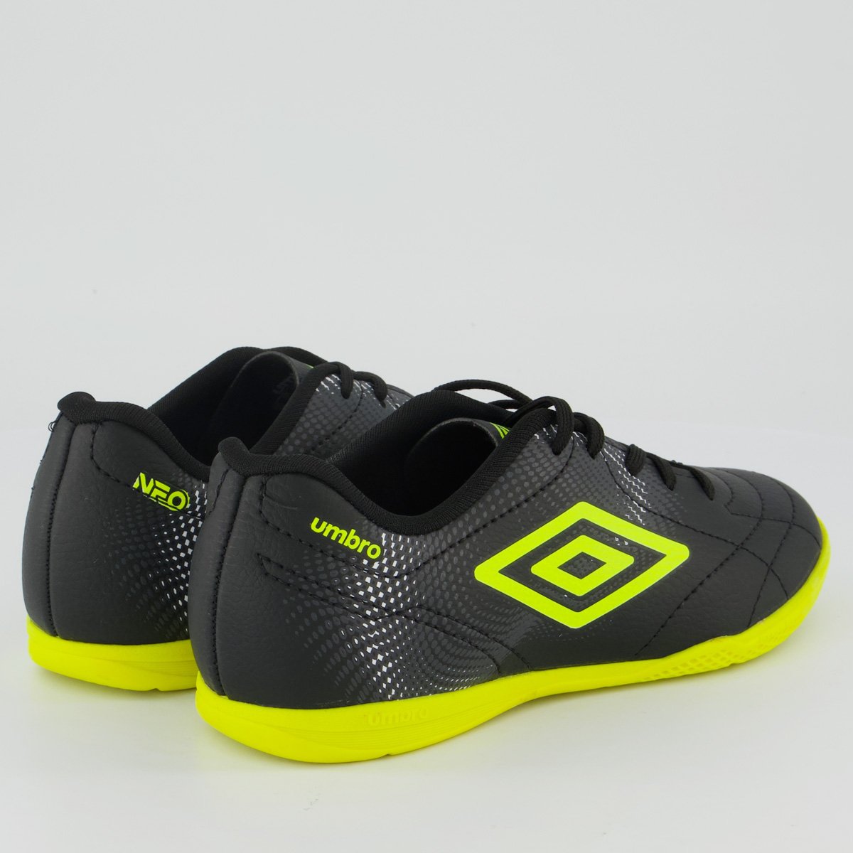 Chuteira Umbro Class Neo Futsal Juvenil Preta Preto 3