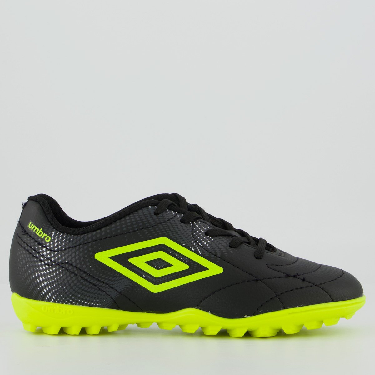Chuteira Umbro Class Neo Society K Juvenil Preta e Verde