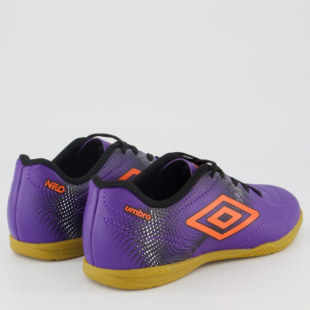 Chuteira Umbro Class Neo Futsal Juvenil Roxa Roxo 3
