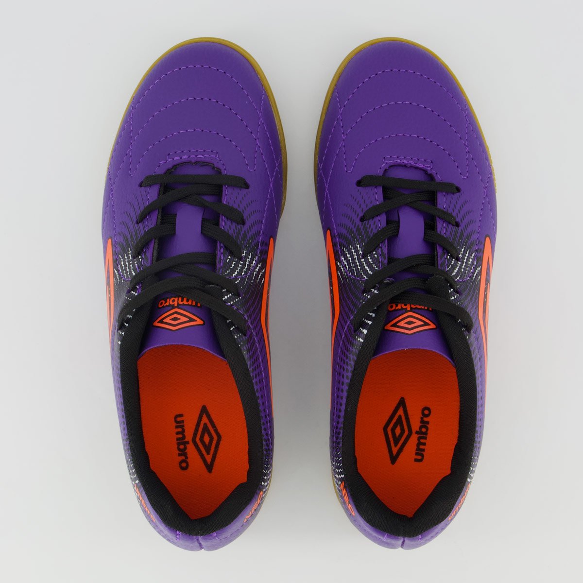Chuteira Umbro Class Neo Futsal Juvenil Roxa Roxo 4