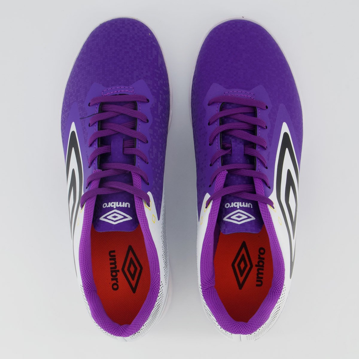 Chuteira Umbro Techno II Futsal Roxa Roxo 4