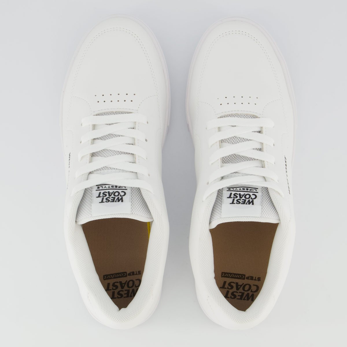 Tênis West Coast New York Branco Branco 4