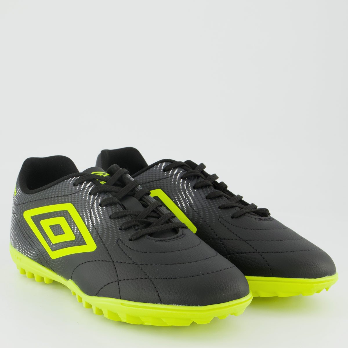 Chuteira Umbro Class Neo Society Preta e Verde Preto 2