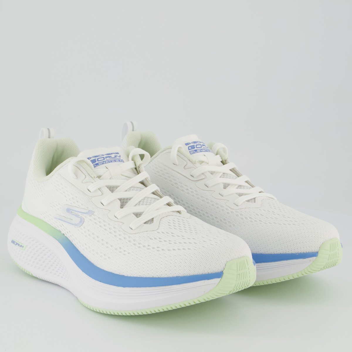 Tênis Skechers Go Run Elevate 2.0 Feminino Branco Branco 2