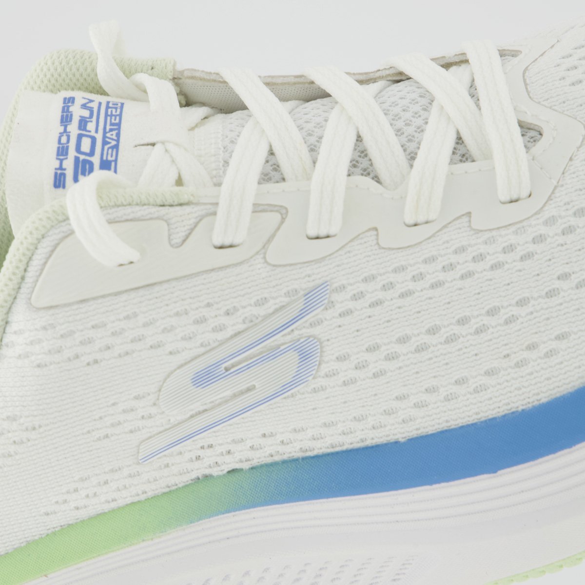 Tênis Skechers Go Run Elevate 2.0 Feminino Branco Branco 7