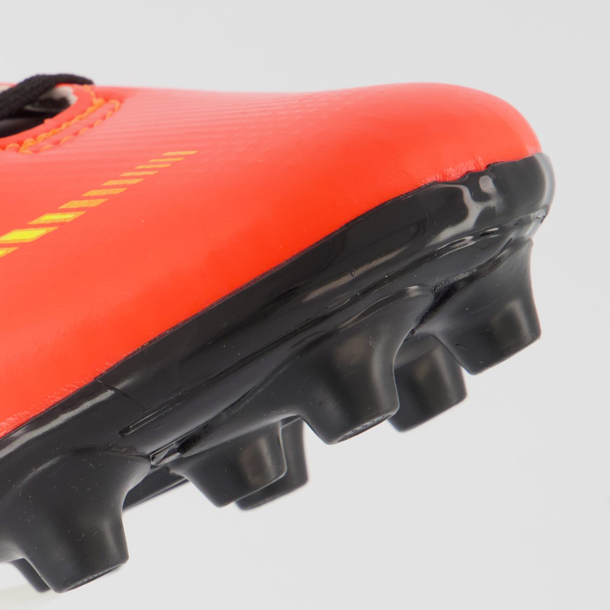 Chuteira Umbro Aerodynamic Campo Laranja e Azul Laranja 8