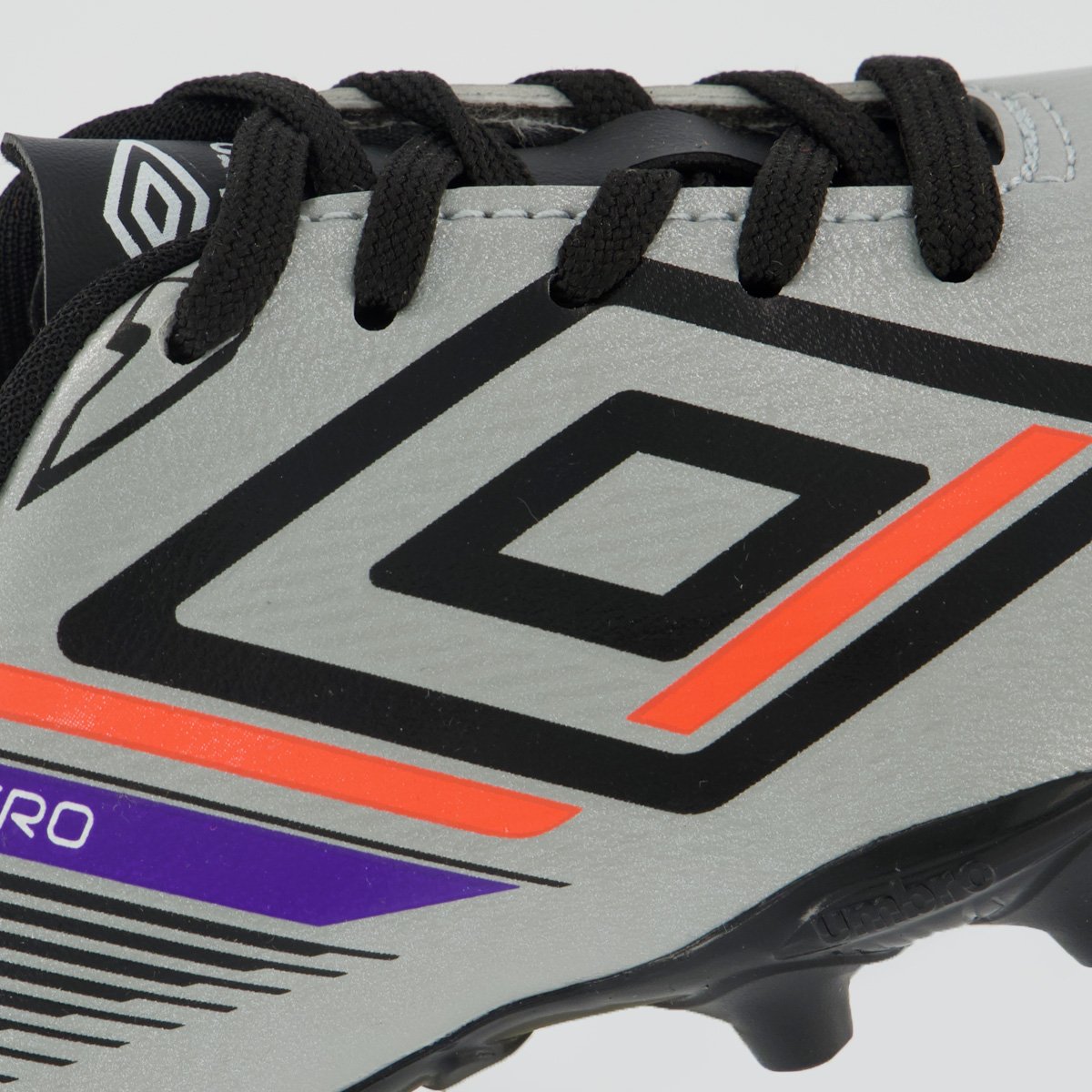 Chuteira Umbro Aerodynamic Campo Juvenil Cinza Cinza 3