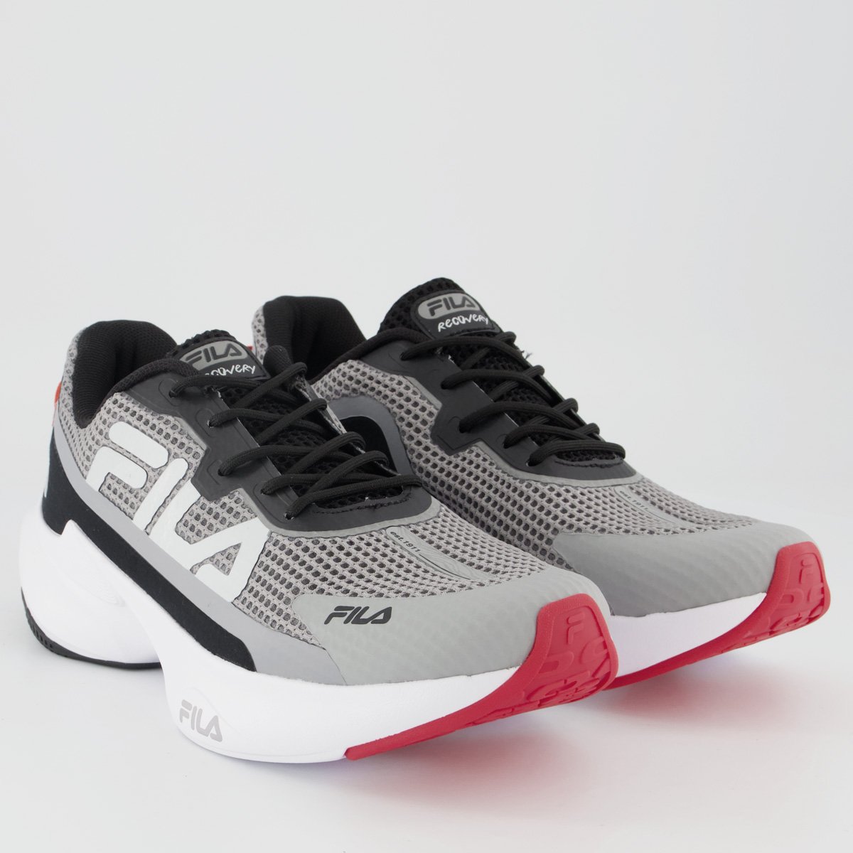 Tênis Fila Recovery Training Cinza e Branco Cinza 2
