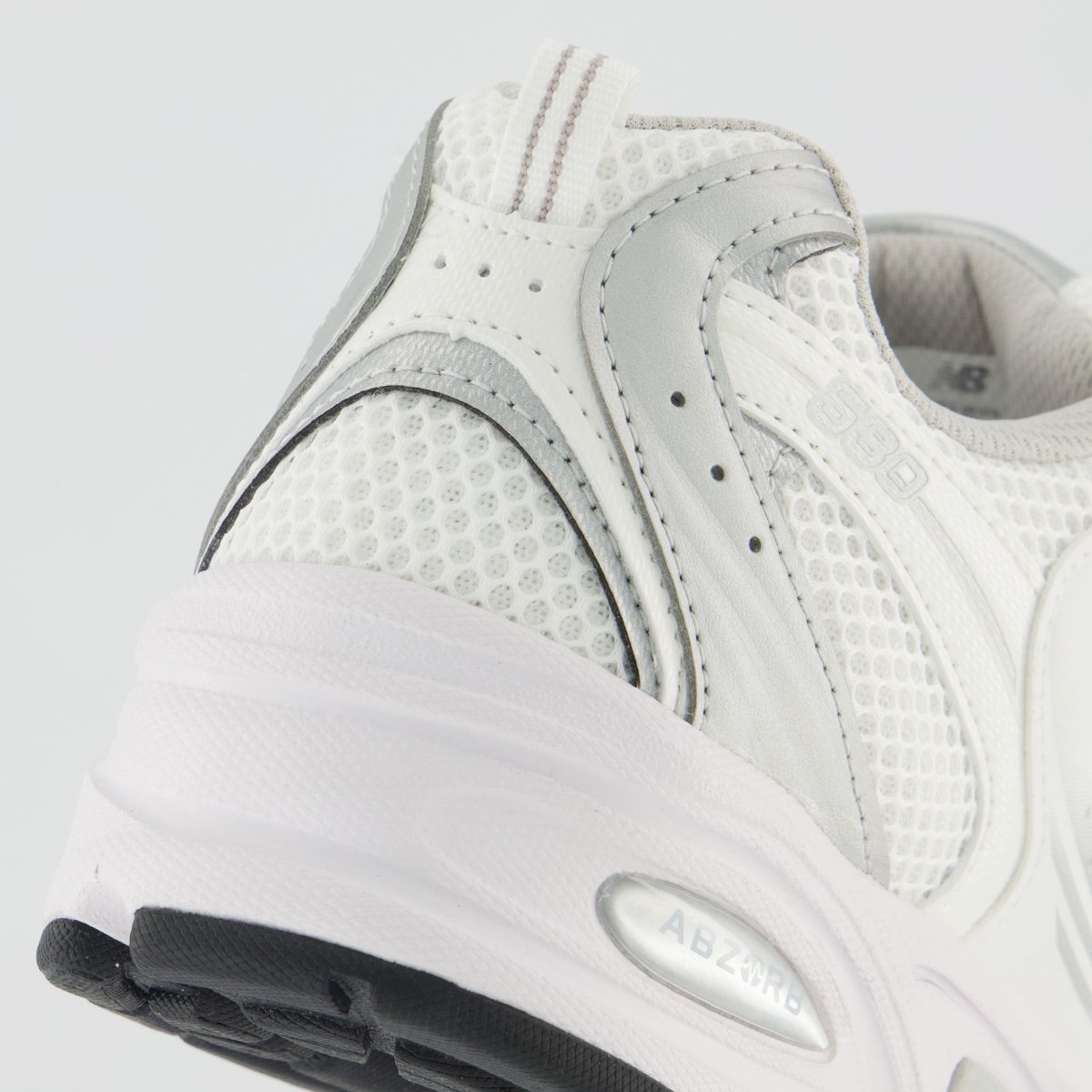 Tênis New Balance 530 NB Branco e Cinza Branco 6