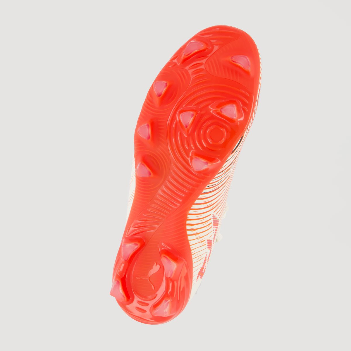 Chuteira Puma Future 9 Play Campo Off White e Laranja Off White/Laranja 5