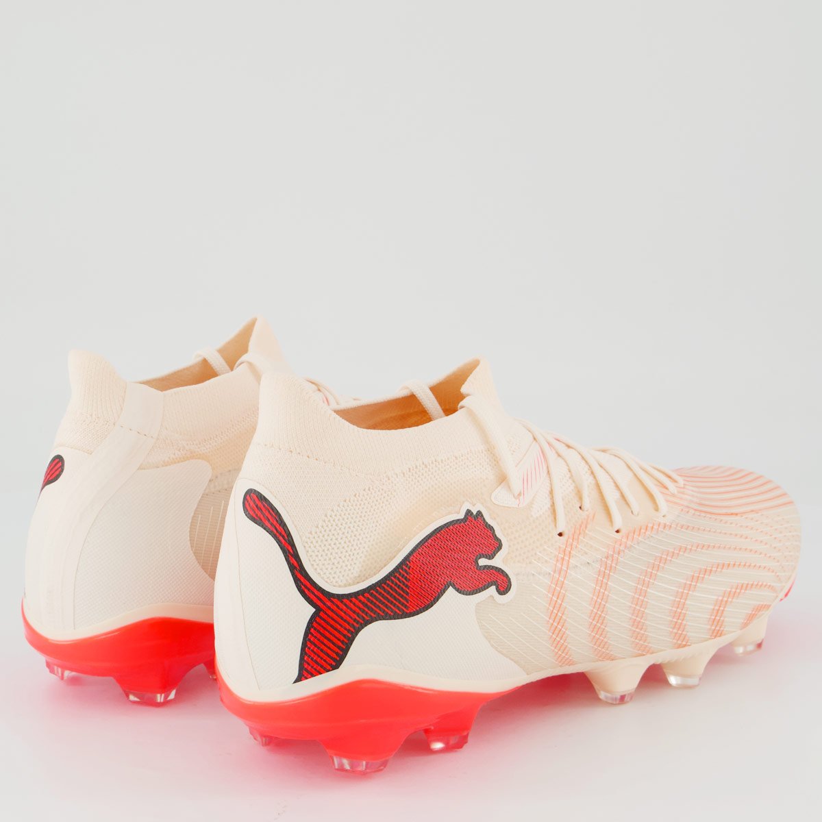 Chuteira Puma Future 9 Match BDP Campo Off White Off White/Laranja 3