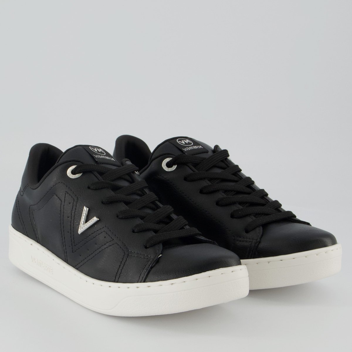 Tênis Via Marte V020 Feminino Preto Preto 2