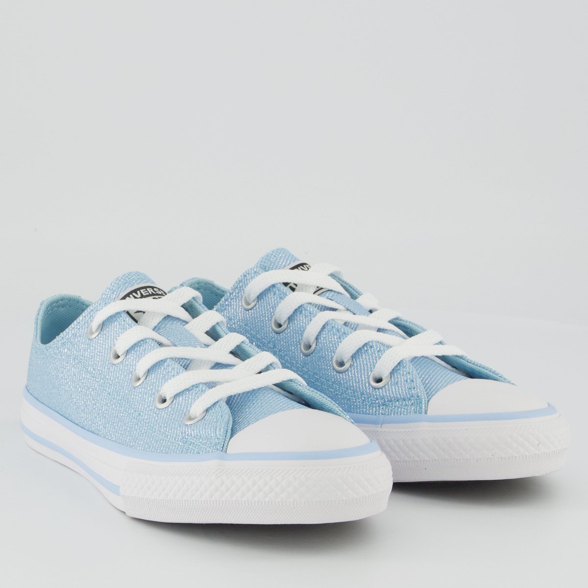 Tênis Converse All Star Chuck Taylor Side Juvenil Azul e Branco Azul 2
