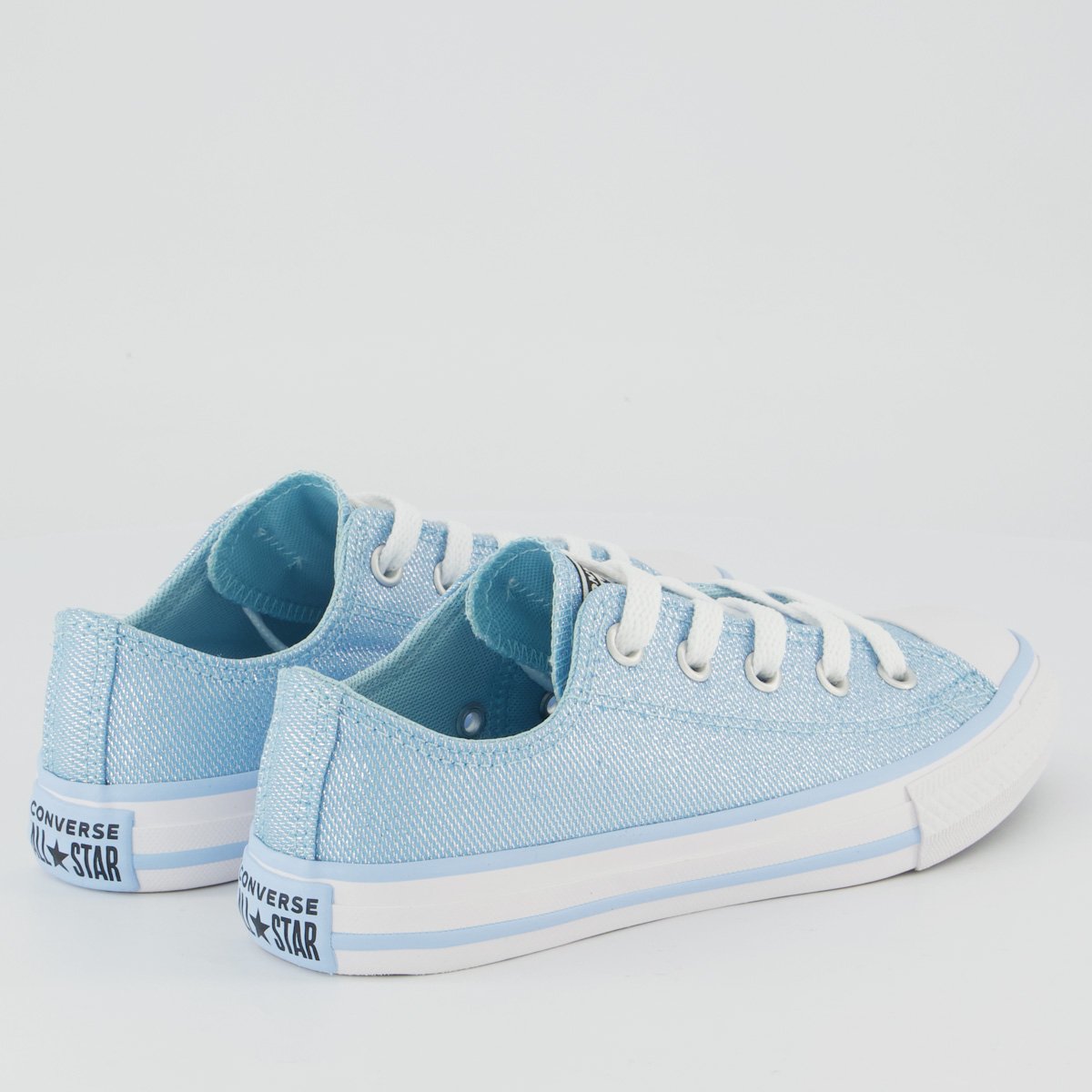 Tênis Converse All Star Chuck Taylor Side Juvenil Azul e Branco Azul 3