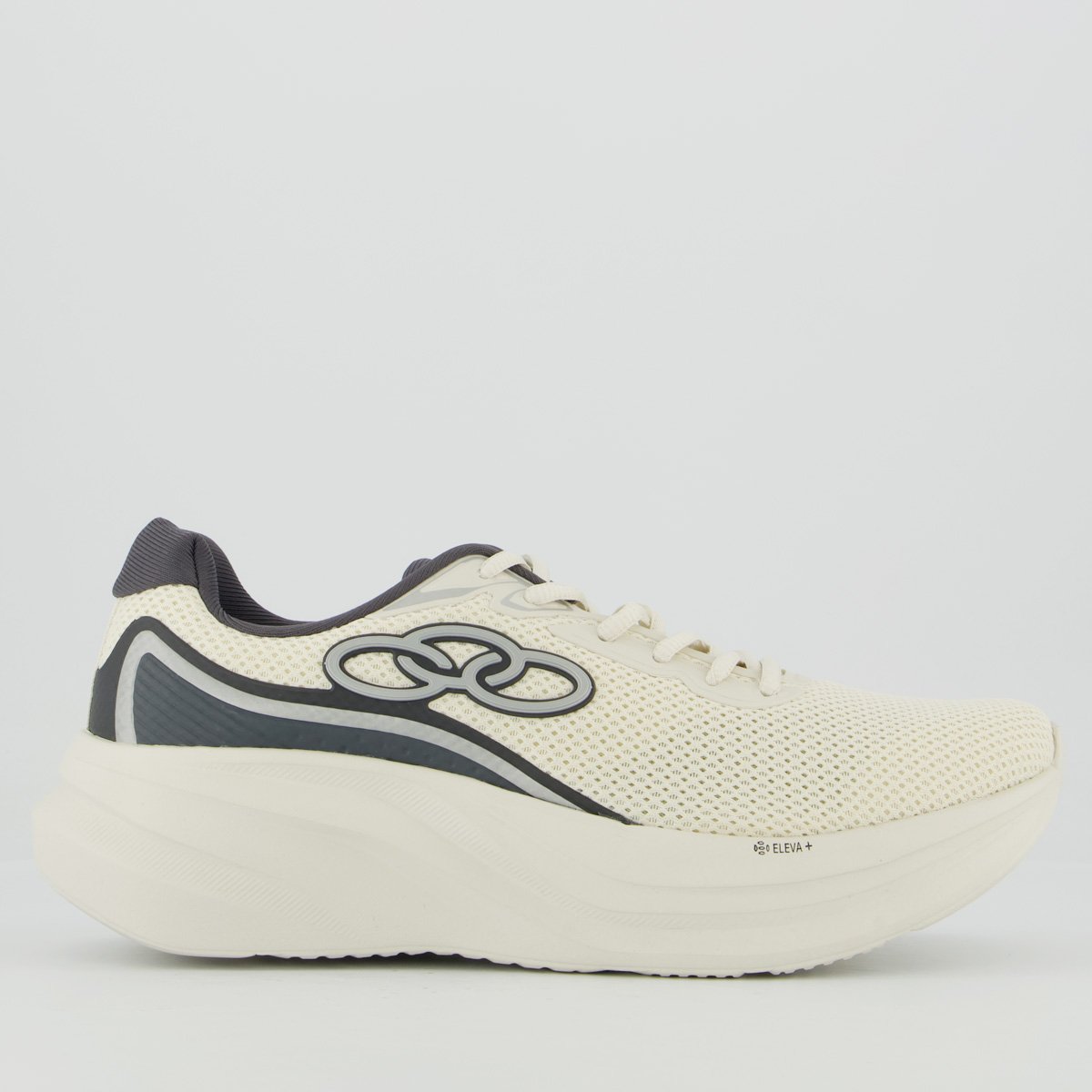 Tênis Olympikus Flexo Off White e Cinza