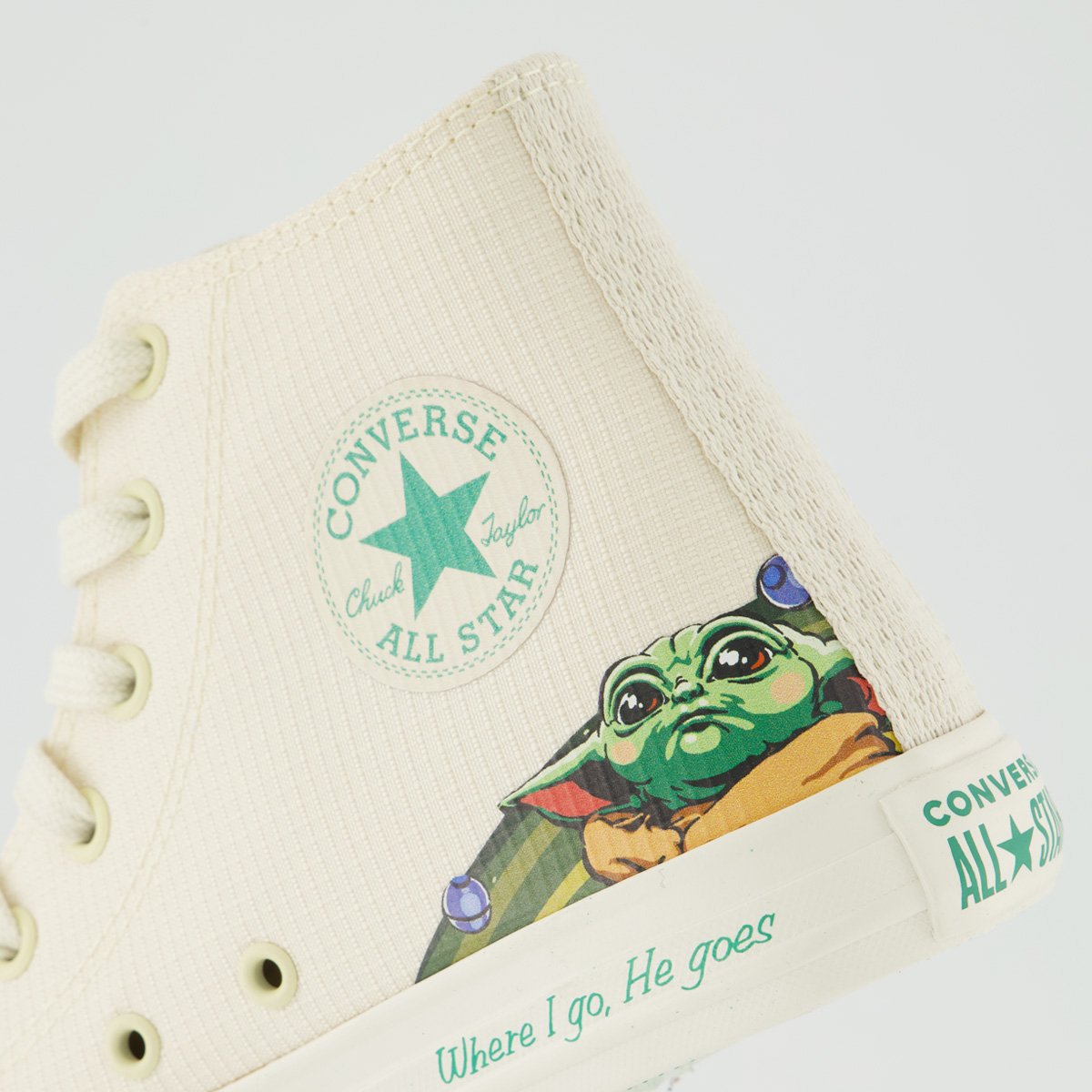 Tênis Converse All Star Chuck Taylor Star Wars Cano Alto Juvenil Off White Off White 6