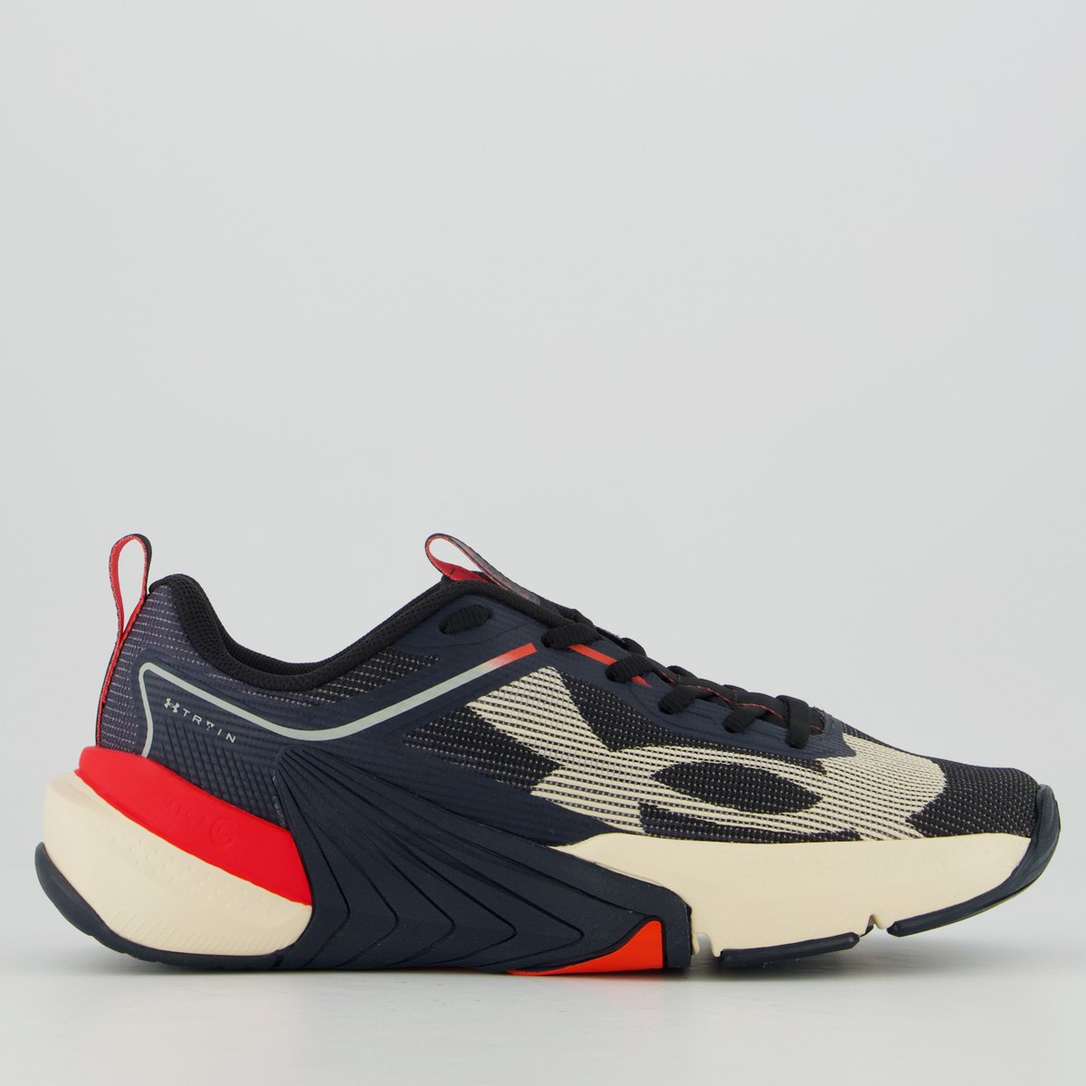 Tênis Under Armour Tribase Reps 3 Preto e Marinho