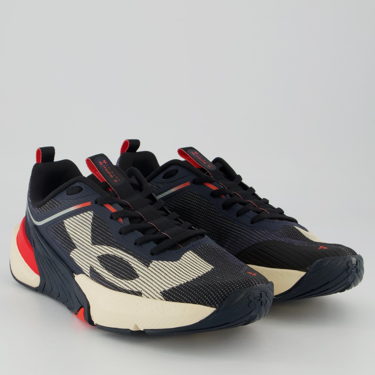 Tênis Under Armour Tribase Reps 3 Preto e Marinho Preto/Azul Marinho 2