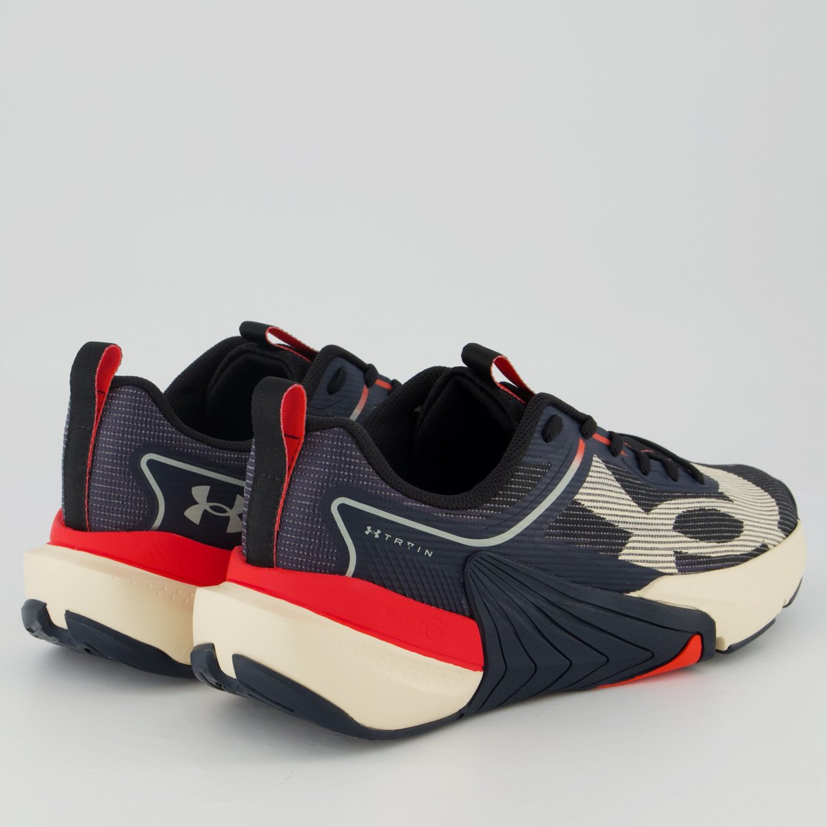 Tênis Under Armour Tribase Reps 3 Preto e Marinho Preto/Azul Marinho 3