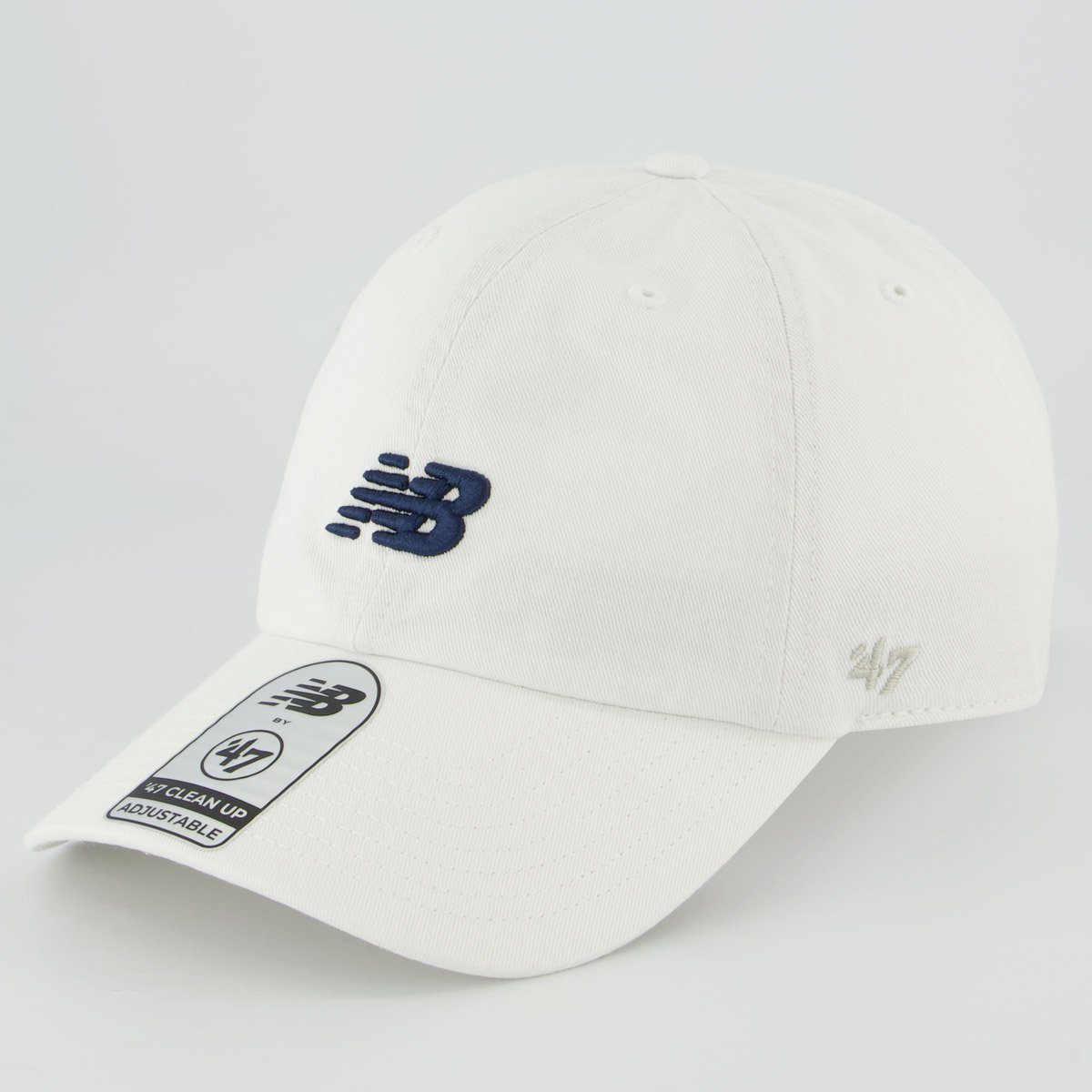 Boné New Balance 6 Panel Core Branco