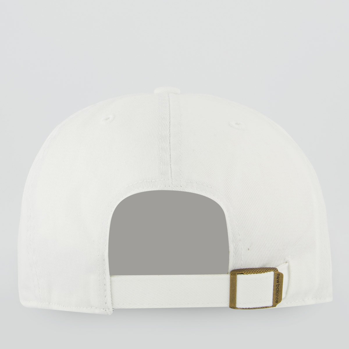Boné New Balance 6 Panel Core Branco Branco 3