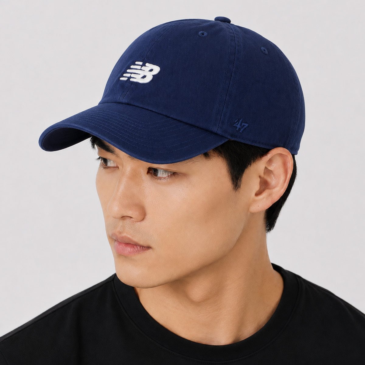 Boné New Balance 6-Panel Core Azul Escuro Azul 5