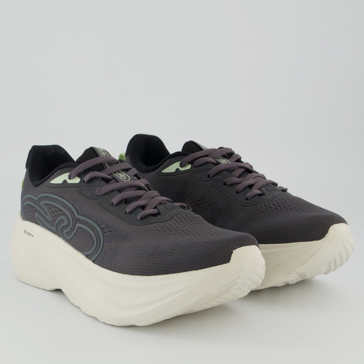 Tênis Olympikus Grau Feminino Cinza e Branco Cinza/Branco 2