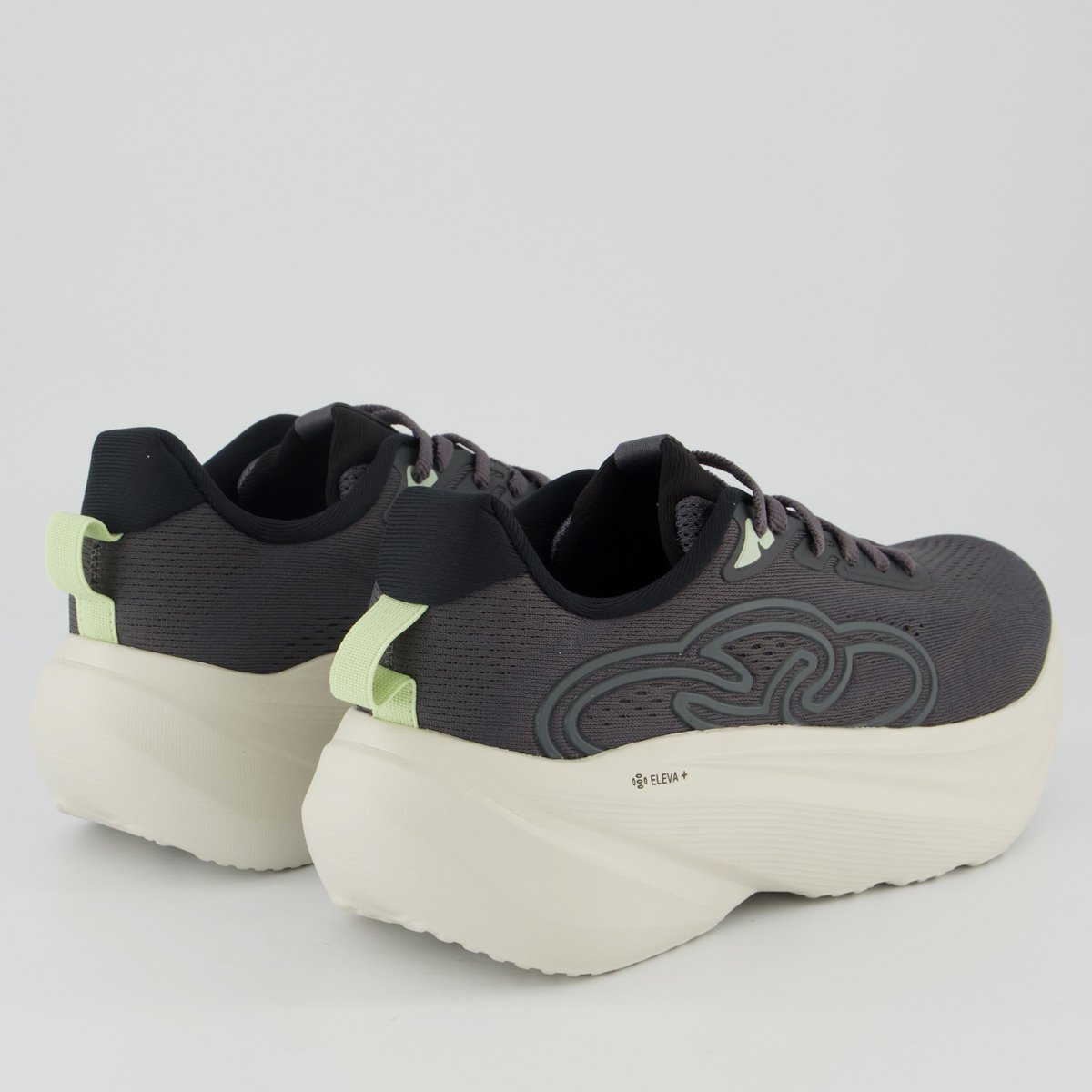 Tênis Olympikus Grau Feminino Cinza e Branco Cinza/Branco 3