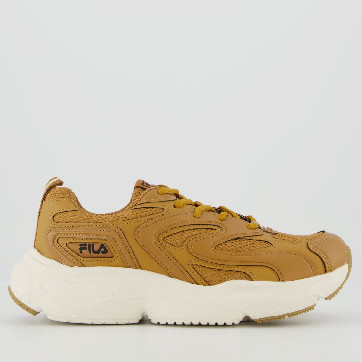 Tênis Fila Buzzard Bold Feminino Marrom