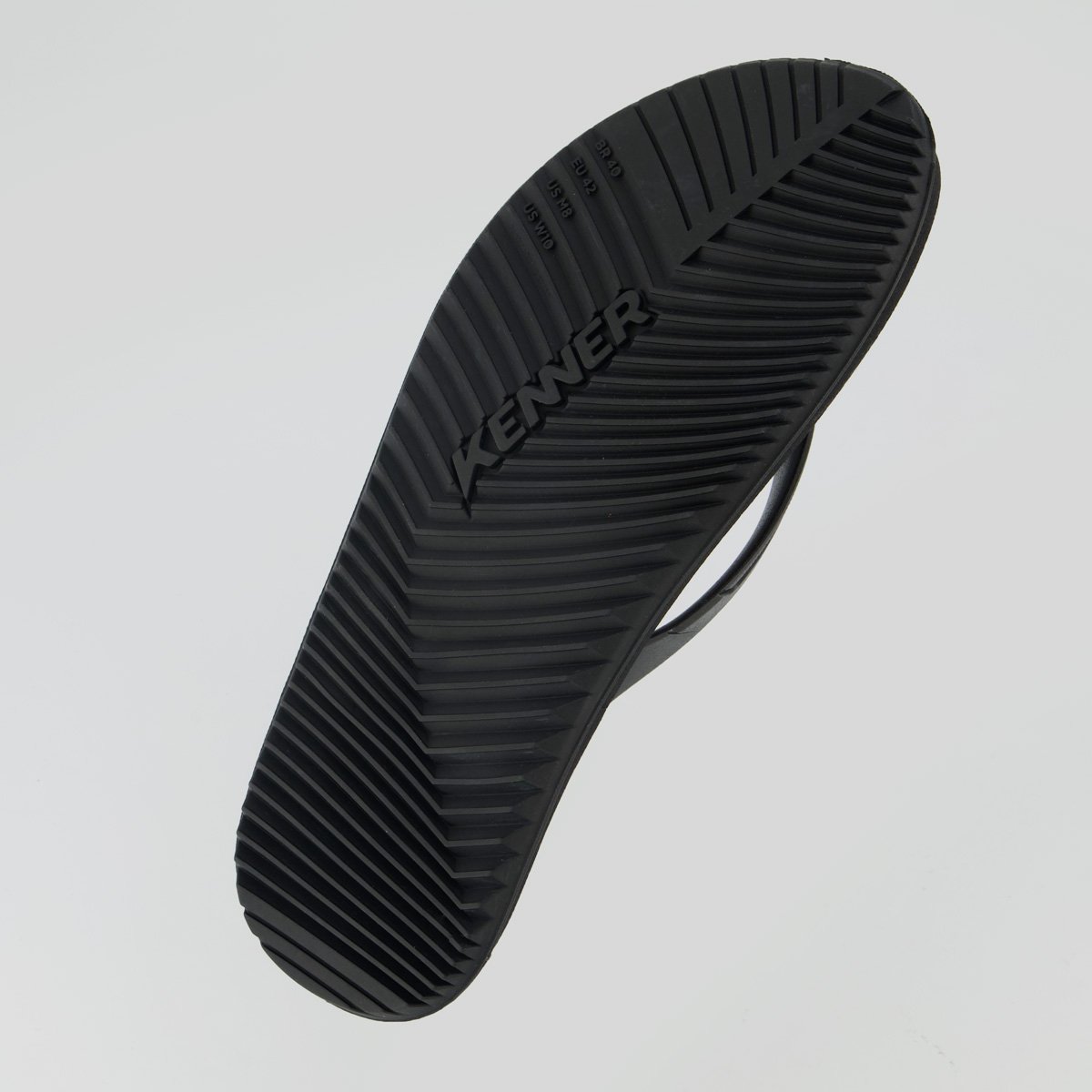 Chinelo Kenner K1 Preto Preto 5