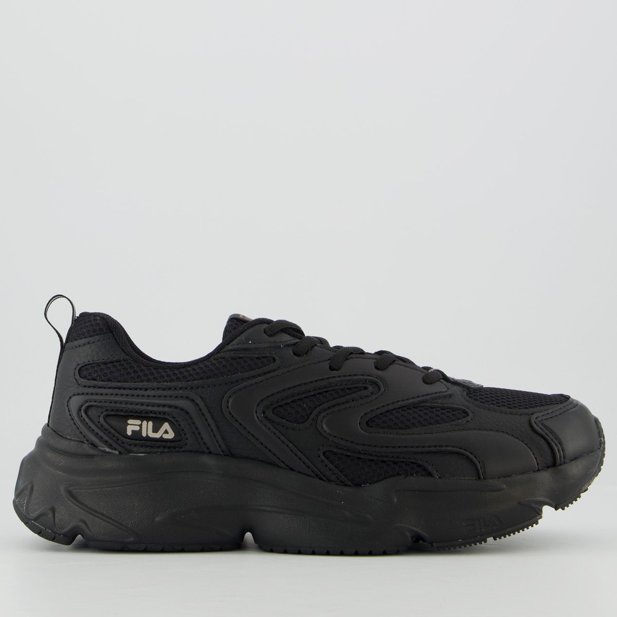 Tênis Fila Buzzard Bold Preta Preto 3