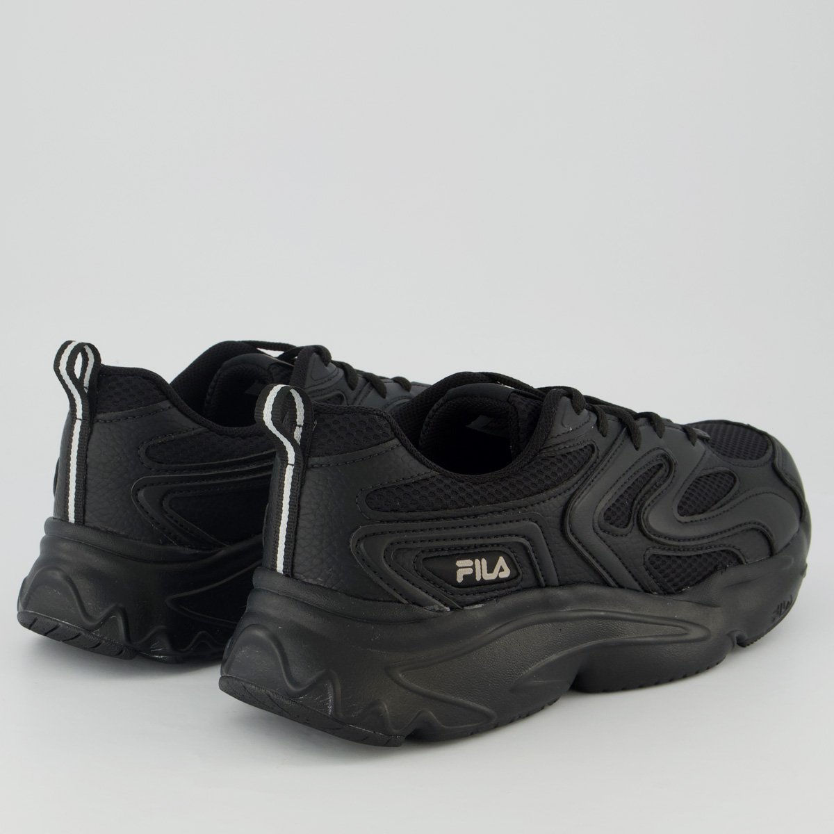Tênis Fila Buzzard Bold Preta Preto 5