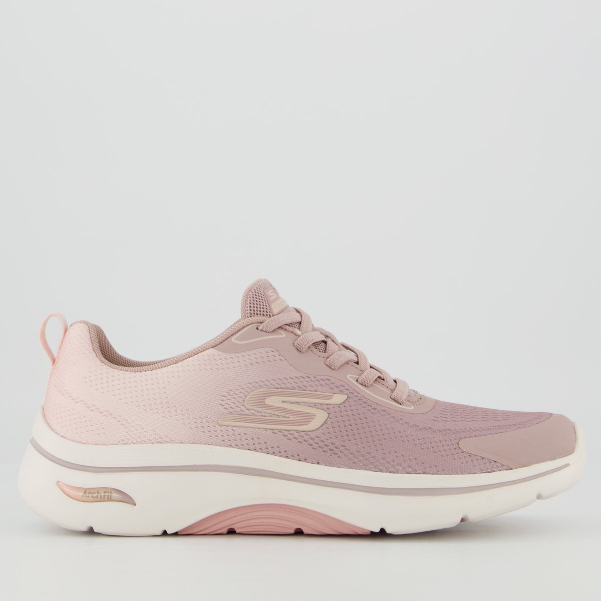 Tênis Skechers Go Walk Arch Fit 2.0 Feminino Rosa