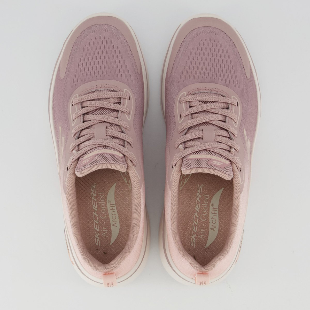 Tênis Skechers Go Walk Arch Fit 2.0 Feminino Rosa Rosa 4