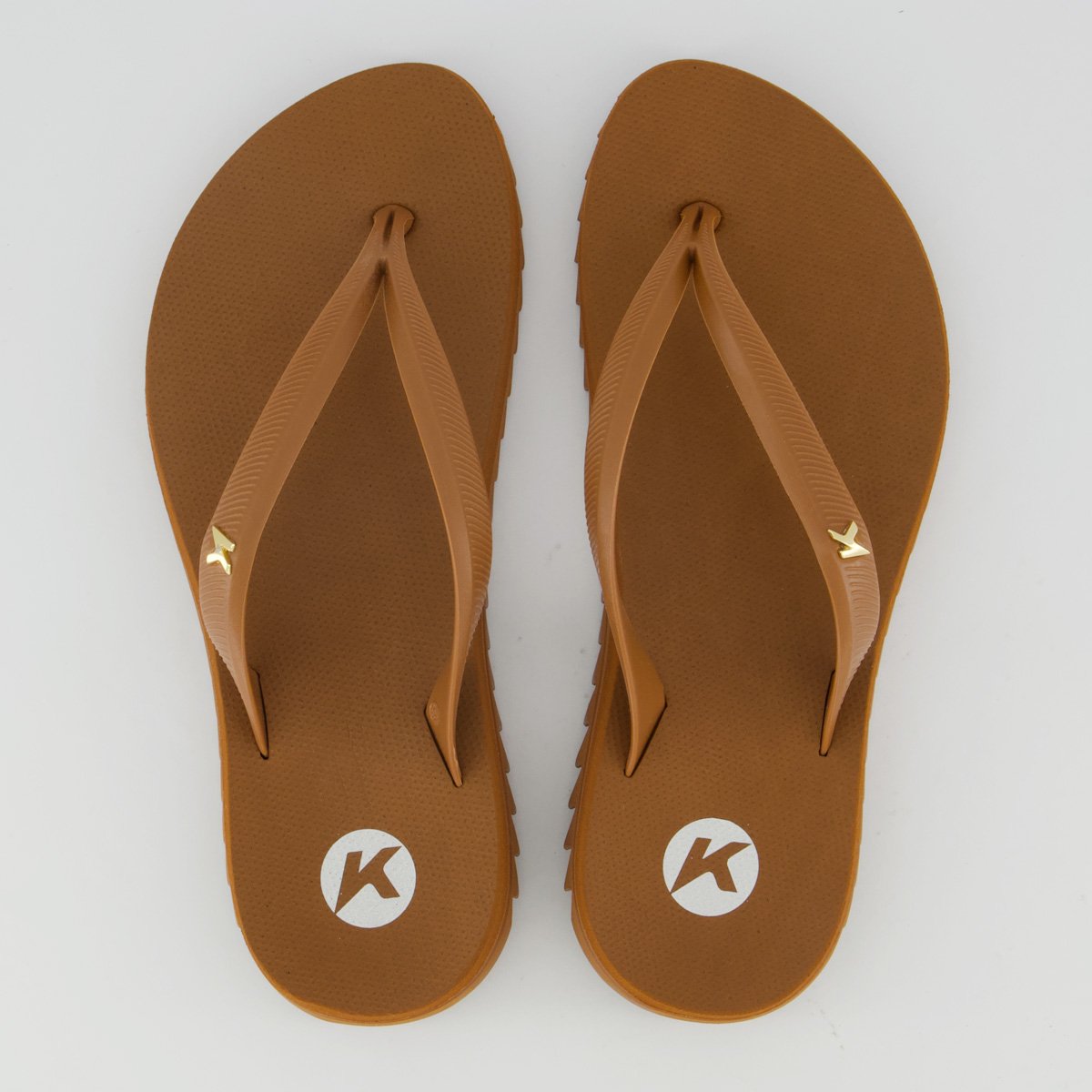 Chinelo Kenner Ibiza Pro Lisa Feminino Marrom