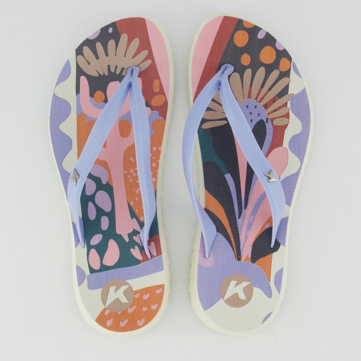 Chinelo Kenner Ibiza Festa Feminino Lilás