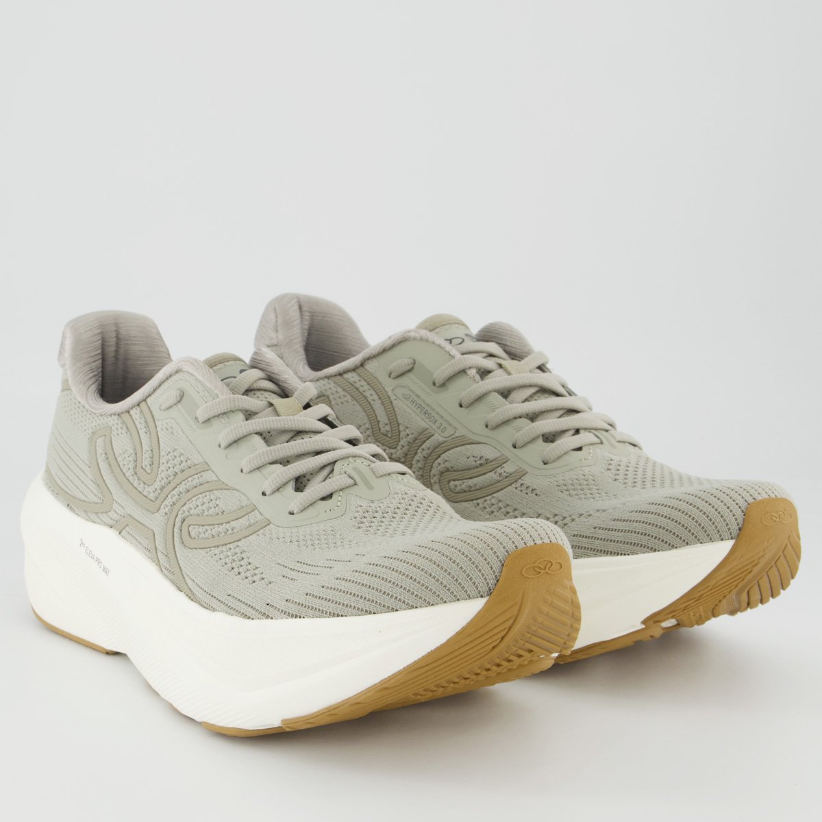 Tênis Olympikus Corre Max 2 Cinza e Branco Cinza/Branco 2