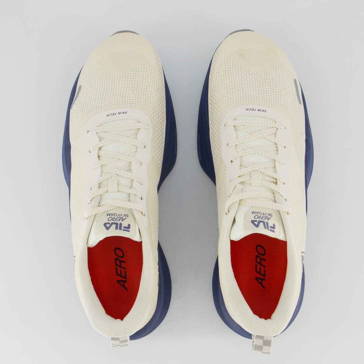 Tênis Fila Aero Skyfoam Bege e Azul Bege/Azul 8