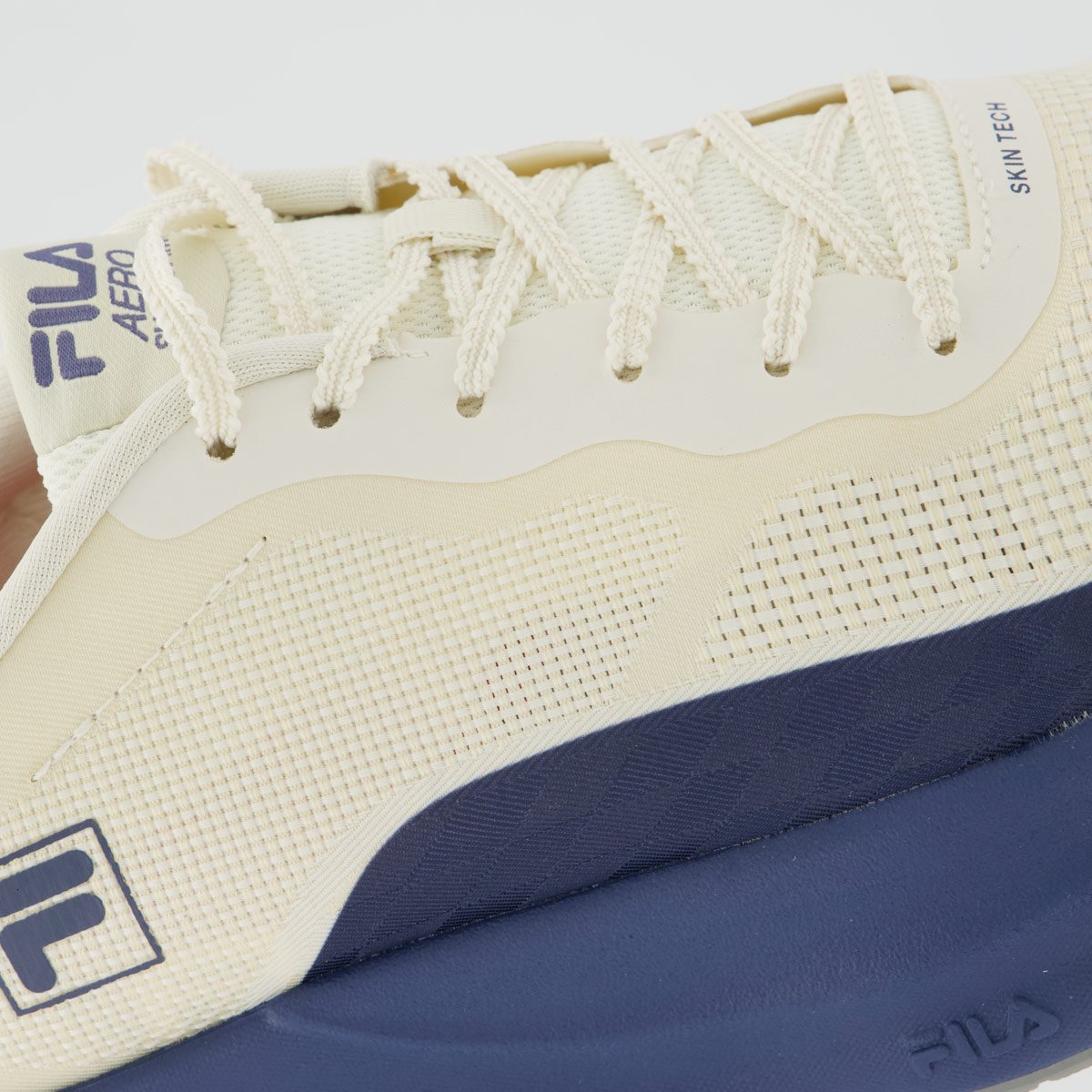 Tênis Fila Aero Skyfoam Bege e Azul Bege/Azul 3