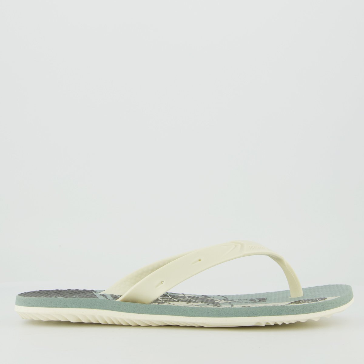 Chinelo Kenner Summer Beach Tenis Off White e Azul Branco/Azul 2