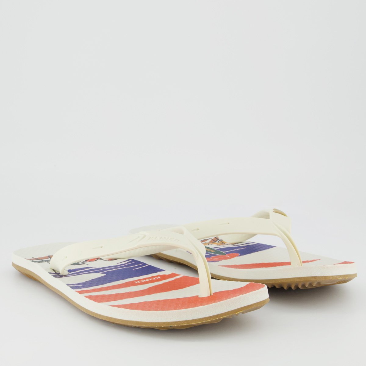 Chinelo Kenner Summer Brisa Off White Branco 3