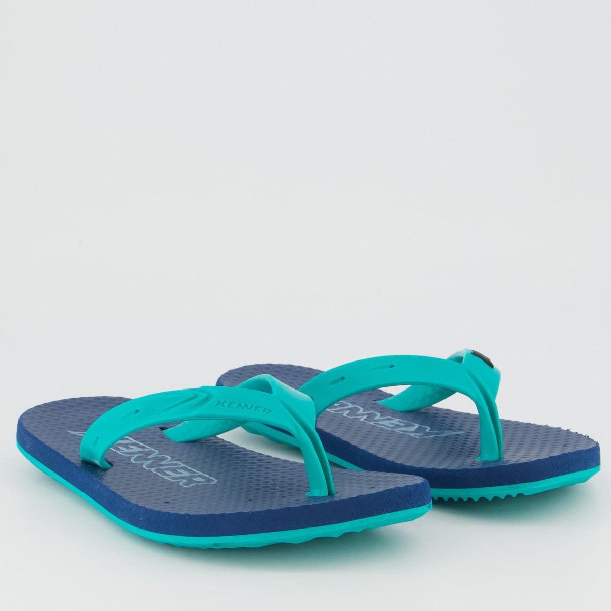 Chinelo Kenner Sumer Infantil Azul e verde Azul 3