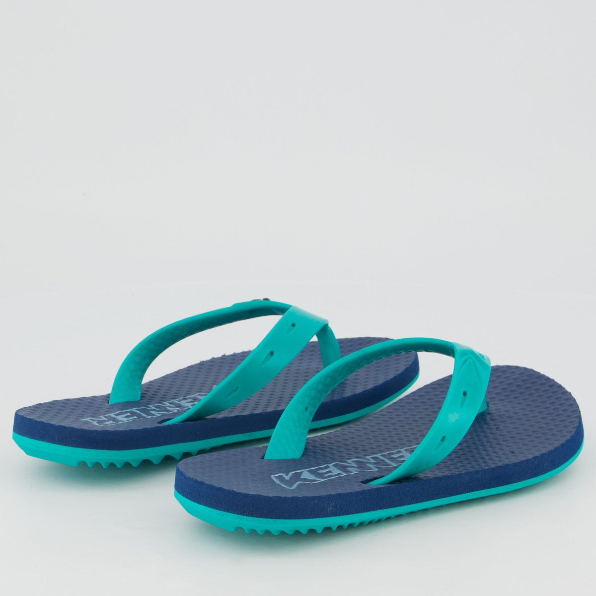 Chinelo Kenner Sumer Infantil Azul e verde Azul 4