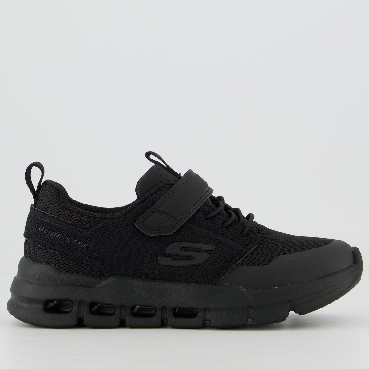 Tênis Skechers Glide-Step Flow Infantil Preto